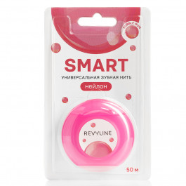 Зубная нить Revyline нейлон, вощеная, Bubble Gum, 50 м